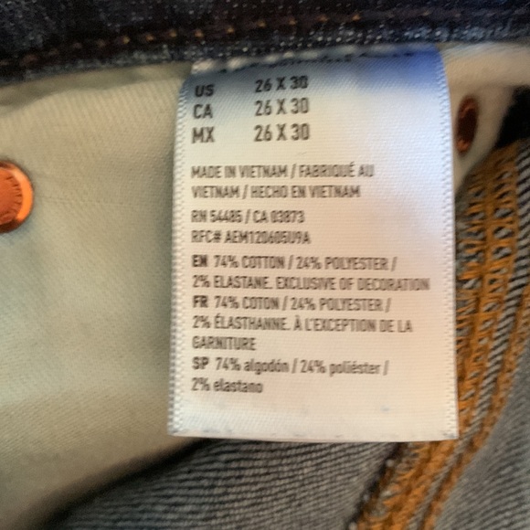 American Eagle Blue Athletic Airflex Jeans - Picture 7 of 7
